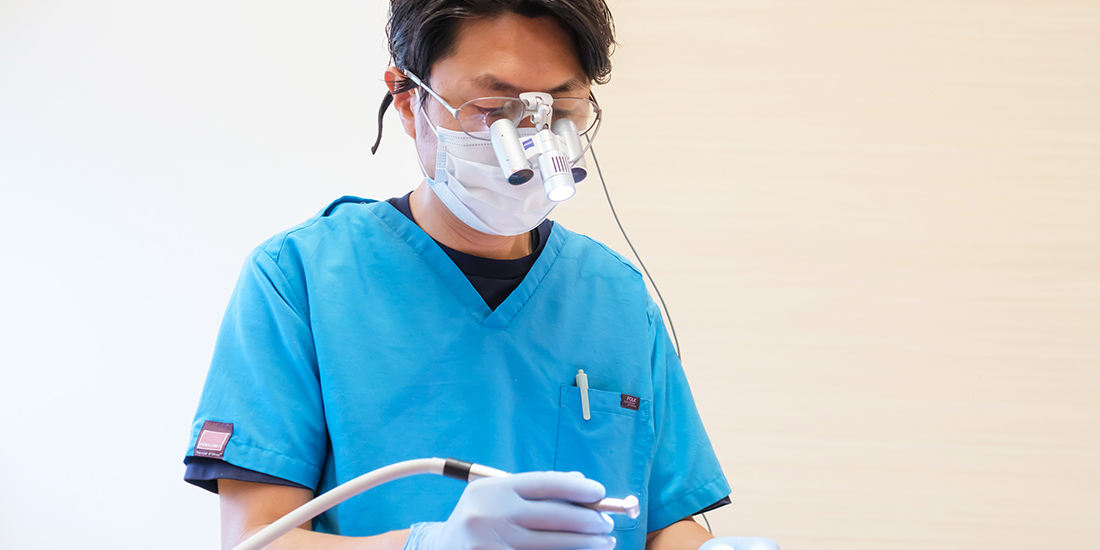 患者様の笑顔を守るための治療